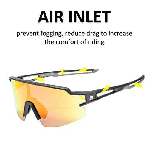ROCKBROS Polarized Sunglasses for Men Women UV Protection Cycling Sung –  Paramount Cycling
