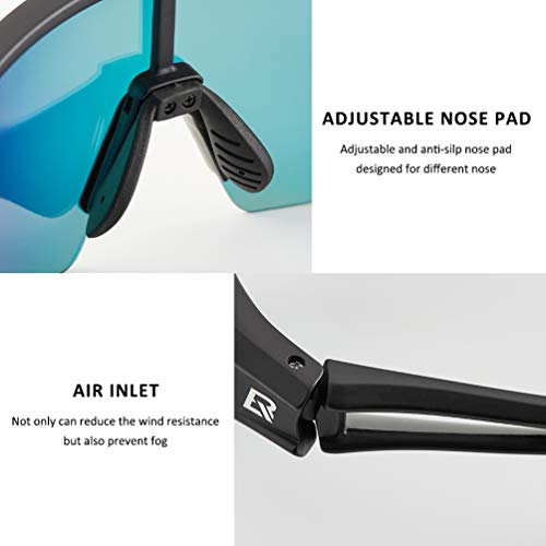 ROCKBROS Polarized Sunglasses for Men Women UV Protection Cycling  Sunglasses Sport Glasses